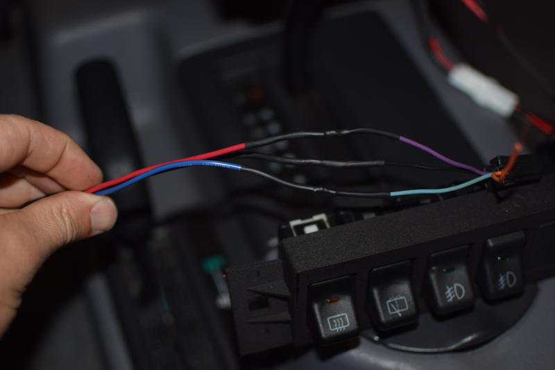 JCR Wiring with factory switches